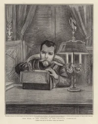 Tsaren i biblioteket på slottet, Compiegne
